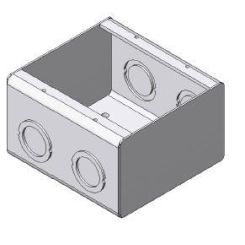 CDE GB-A-03 3 GANG ALUM BOX