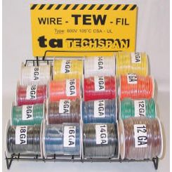 TSP 768601 TEW 18 AWG BLUE 30M REEL