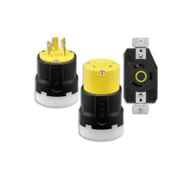 EAG AHCL530R CCL RECP 30A 125V 2P3W YL&BK RECEPTACLE