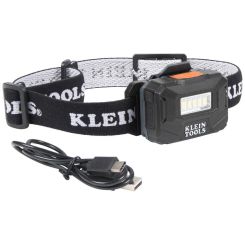 KLN 56049 RECHARGEABLE LED LIGHT ARRAY HEADLAMP W/ ADJUSTABLE STRAP