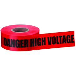 IDI 42-051 TAPE-'DANGER' 3"X1000', RED