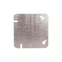 NES 52C1 4" SQUARE BOX COVER BLANK