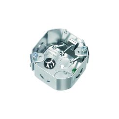 AGN FBS1423 STEEL ONE BOX FAN RATED OCT BOX, 70LB FAN RATED, 50LB FIXTURE RATED, 2-3/8" DEEP