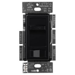 LTN CTCL-153PH-BL-C CONTOUR CFL/LED DIMMER BLACK