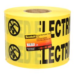 MMM 370 TAPE CAUTION BURIAL 6" X 1000'