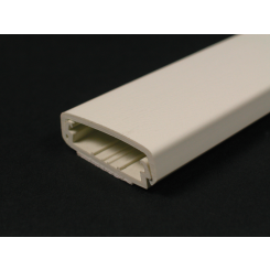 WMD 2300BAC-WH RACEWAY BASE W/ADHESIVE+COVER. 5 FOOT LENGTH