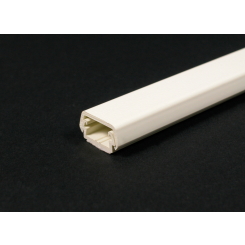 WMD 400BAC IVORY RACEWAY BASE+COVER 5 FOOT LENGTH